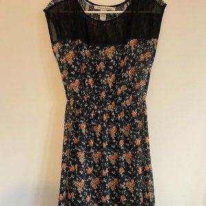 American Rag Small Size Lacy Floral High Low Dress